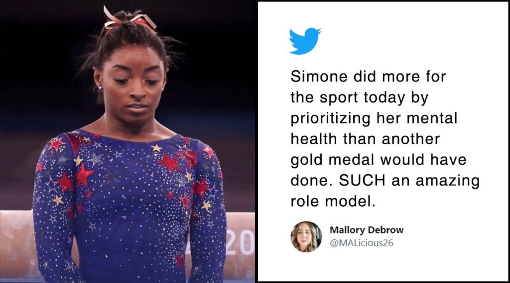 Simone Biles mental health