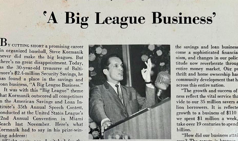 Welcome to the Big Leagues